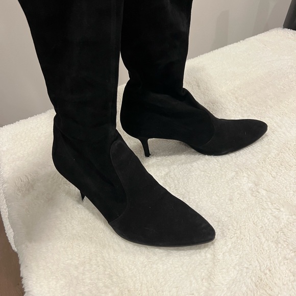 Stewart Weitzman Thigh suede boots - Picture 2 of 4